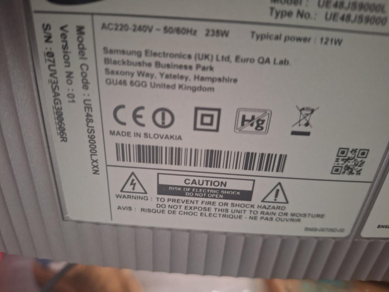 Samsung curved tv met curved sounsbar