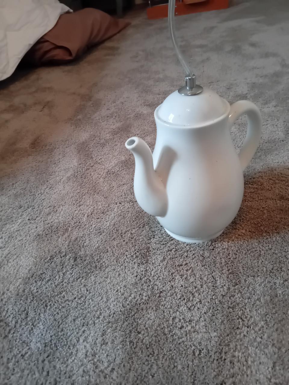 Theepot lampje