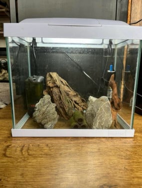 Aquarium klein wit