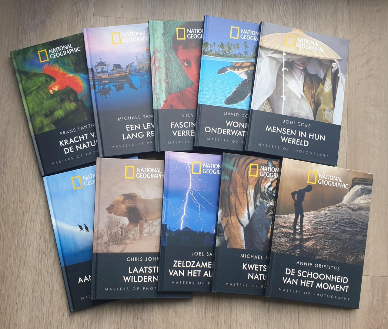 National Geograrphic "Masters of Photography" complete box.