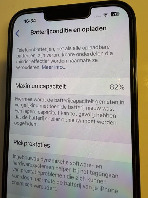 IPhone 13 – 128GB – Zwart – Zo goed als nieuw – Simlockvrij