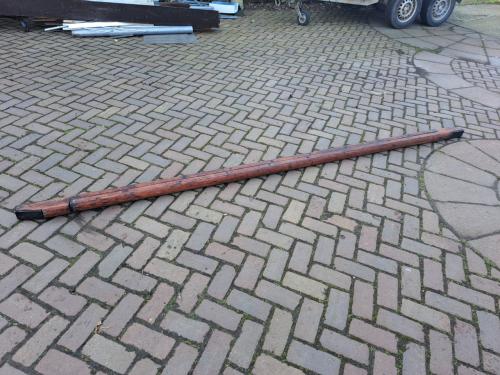 ANTIEKE HARDHOUTEN BIBLIOTHEEK VOUWTRAP