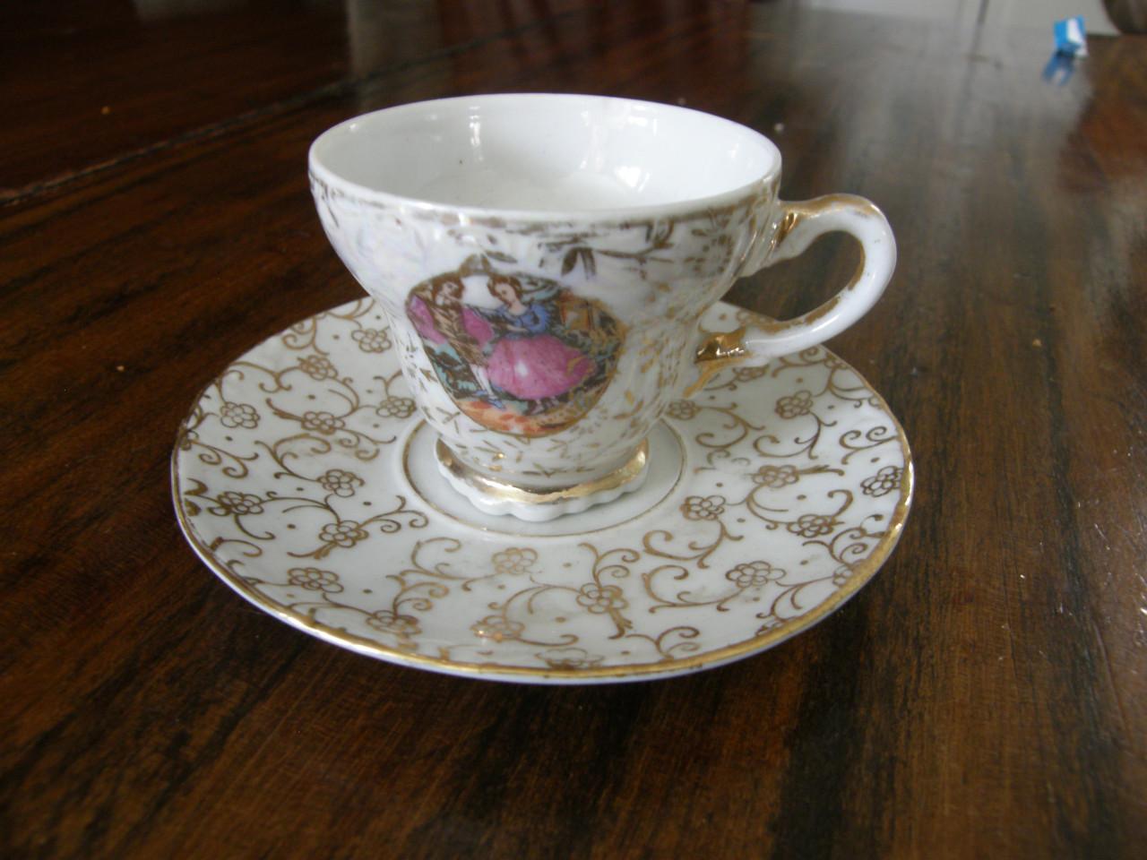 Bavaria Mokka zet 22 karaat goud