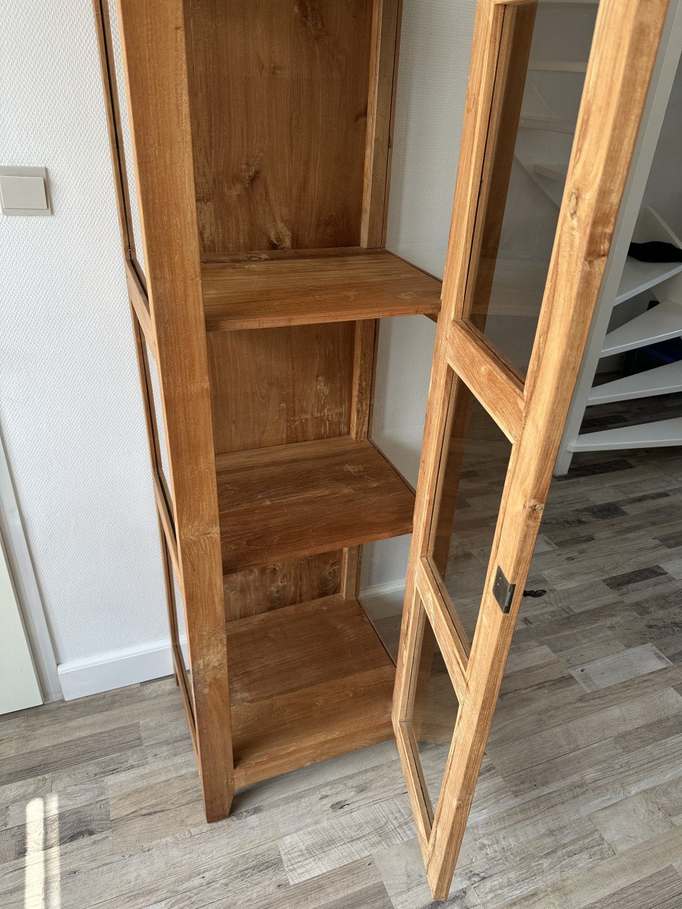 Vitrinekast Teak