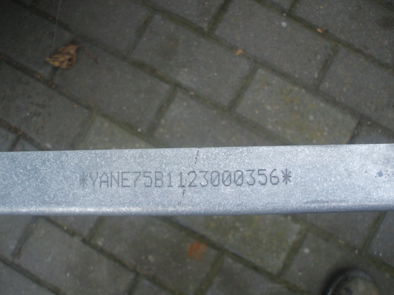 Aanhangwagen DELJE 750 kg - 2 jaar oud
