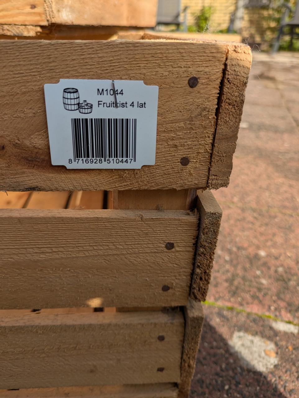 Houten kratjes