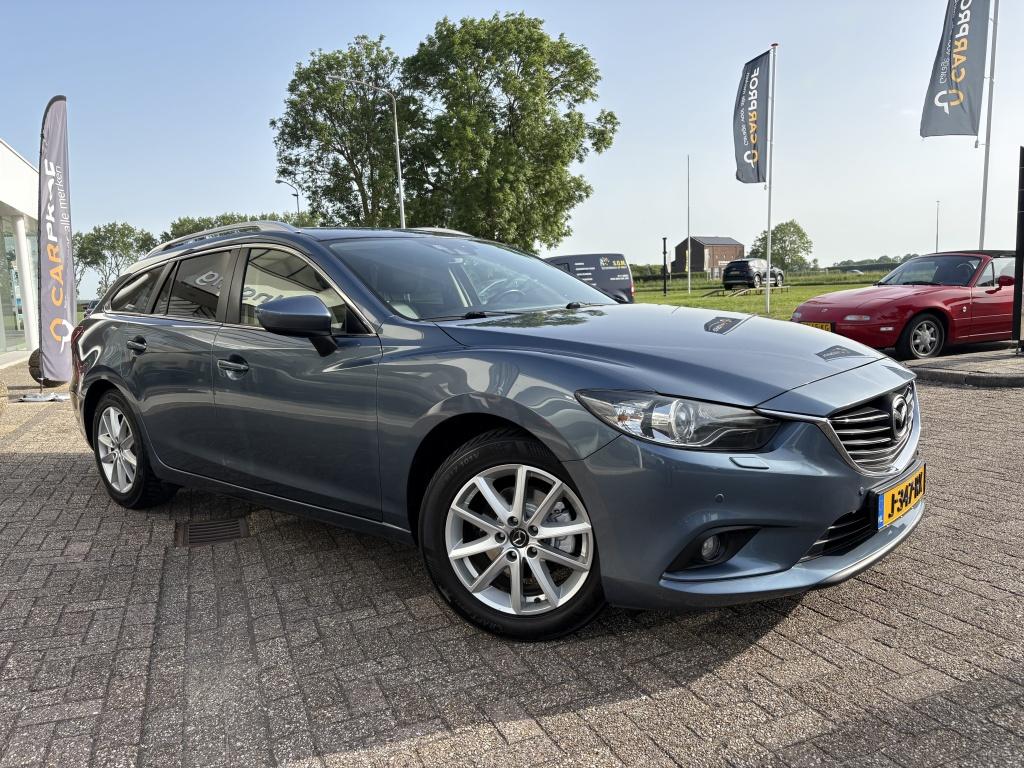 Mazda 6 sportbreak 2.0 hp gt-m trekhaak leren bekleding