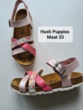 Leren sandalen van Hush Puppies  Maat 33