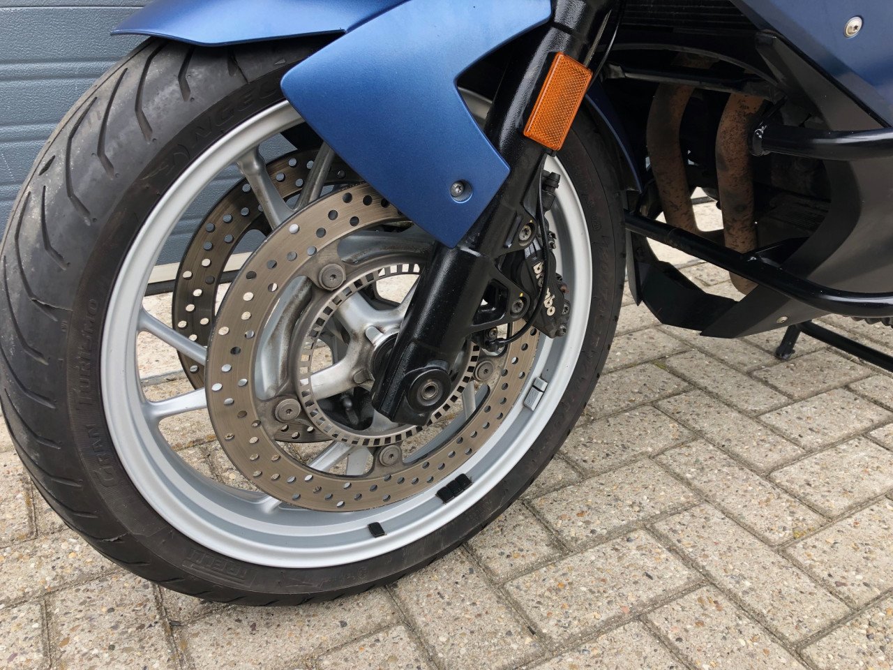 BMW F800GT 2017, A2,  39dkm, ABS/ESA etc. 3 koffers, valbeugel €6750,-