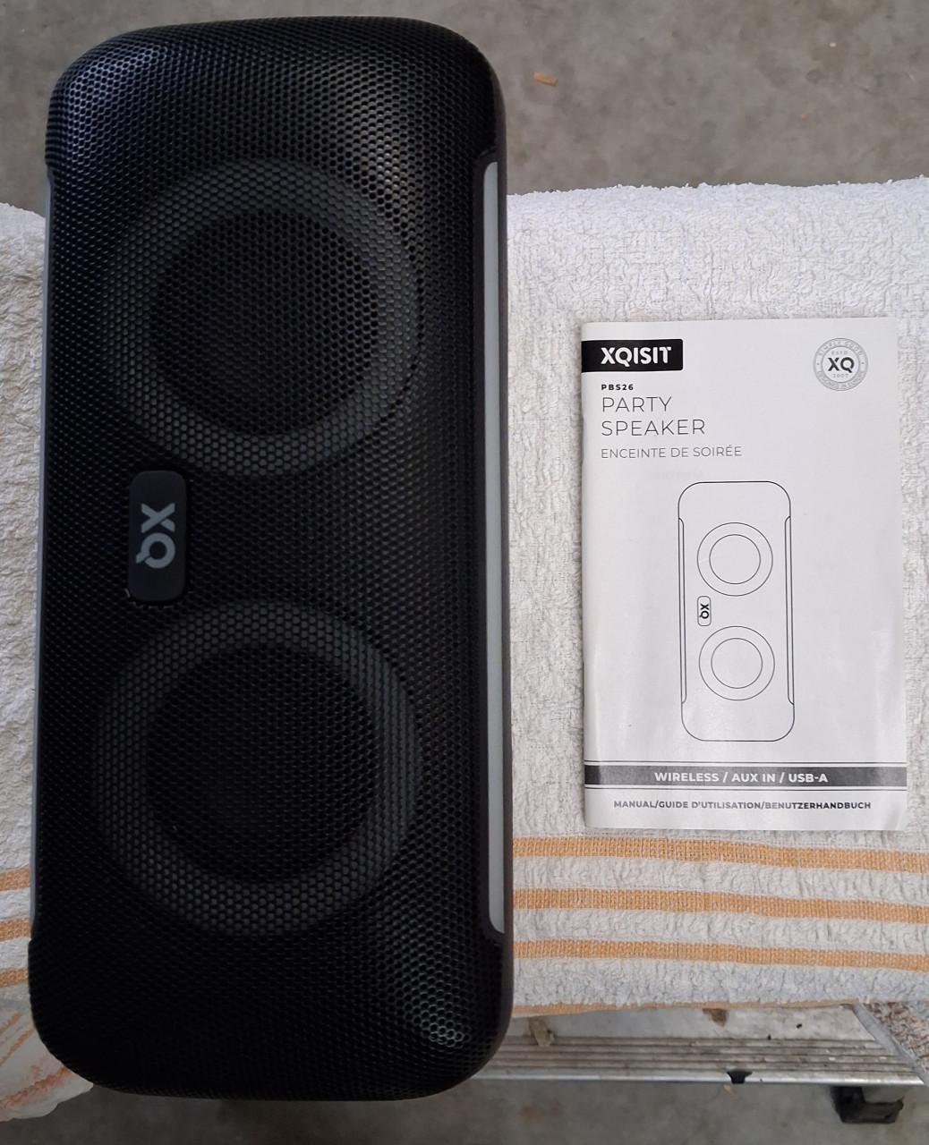 Party Speaker en een Soundbar.