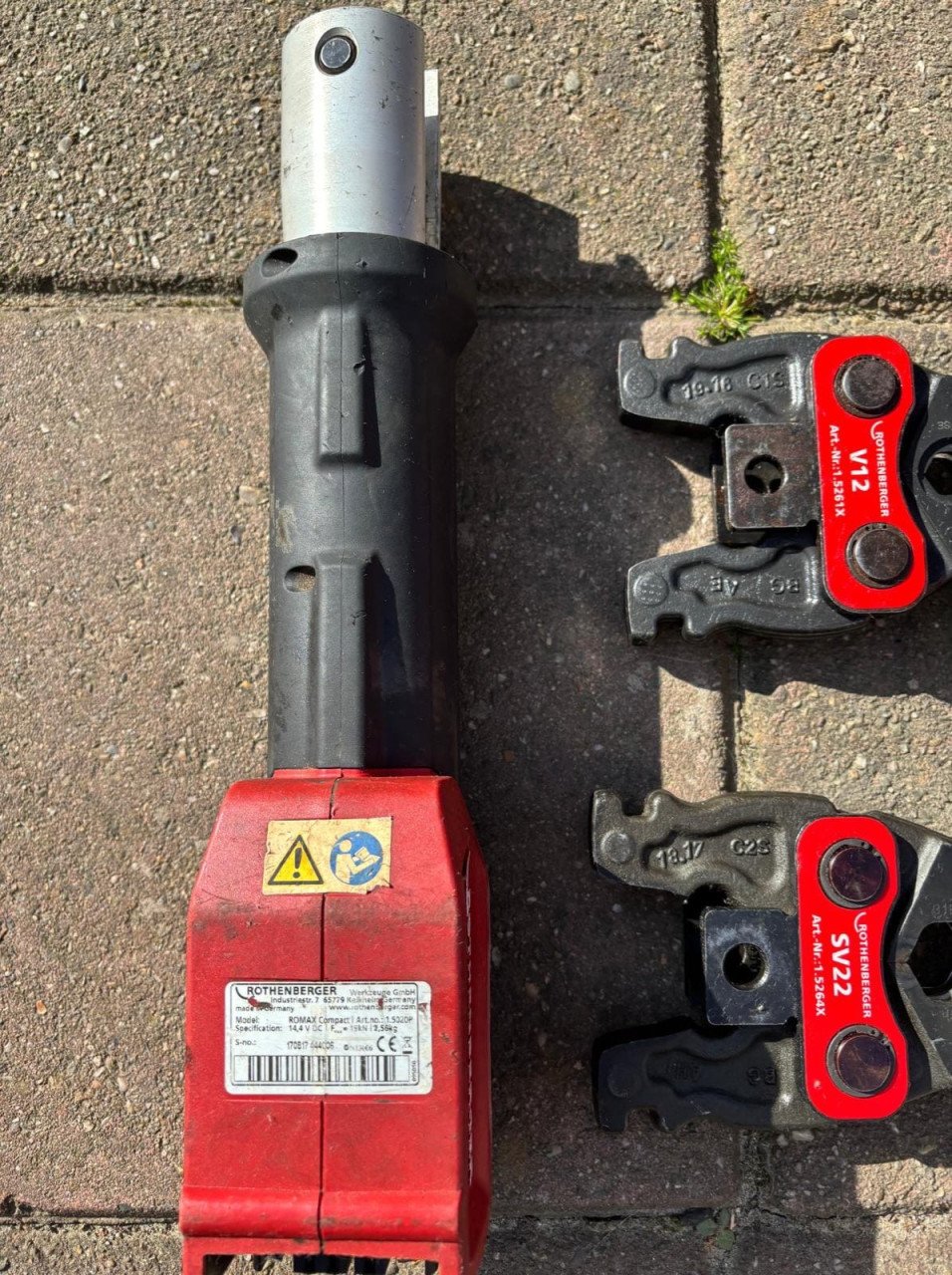 Rothenberger ROMAX Pers Set in Koffer IZGS!!