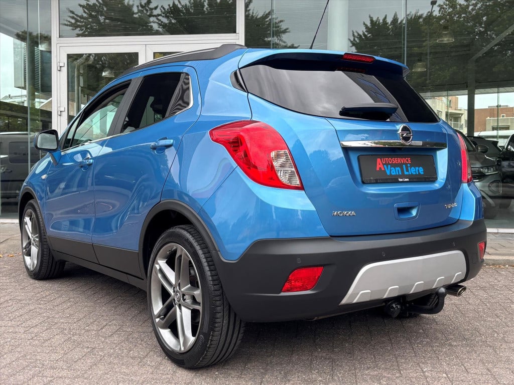 Opel Mokka 1.4 turbo 140pk cosmo| sunroof|trekhaak|leder| stoel-stuurverwar