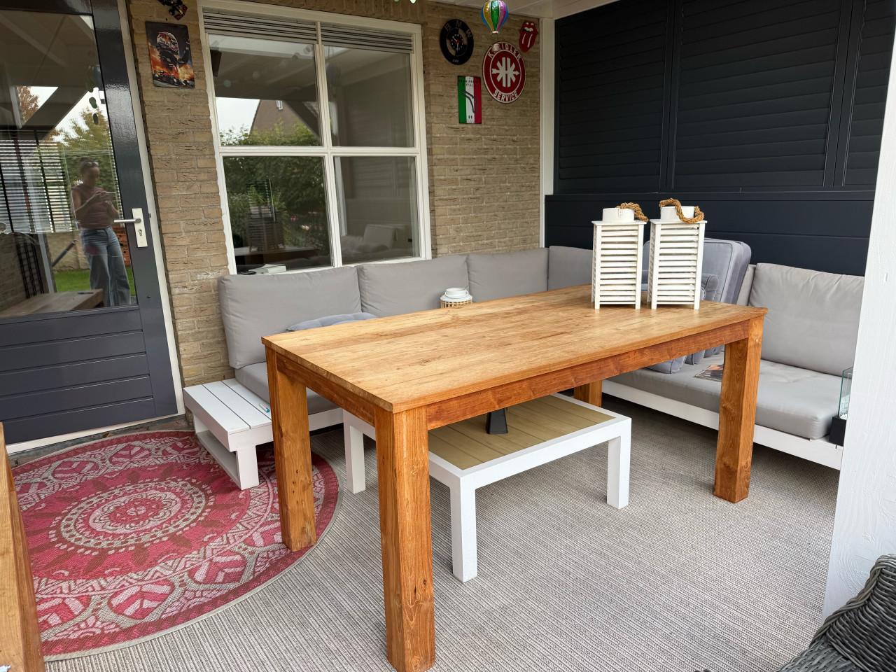 Tafel teakhout