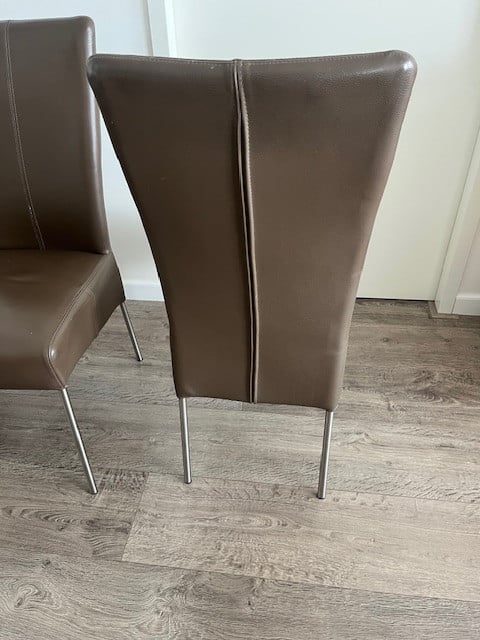 Eethoek met 4 stoelen
