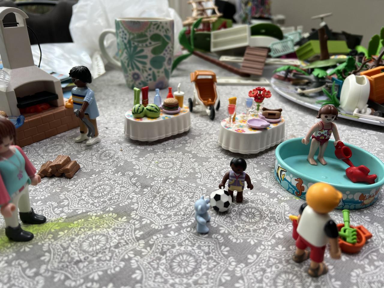 Playmobil bbq feest