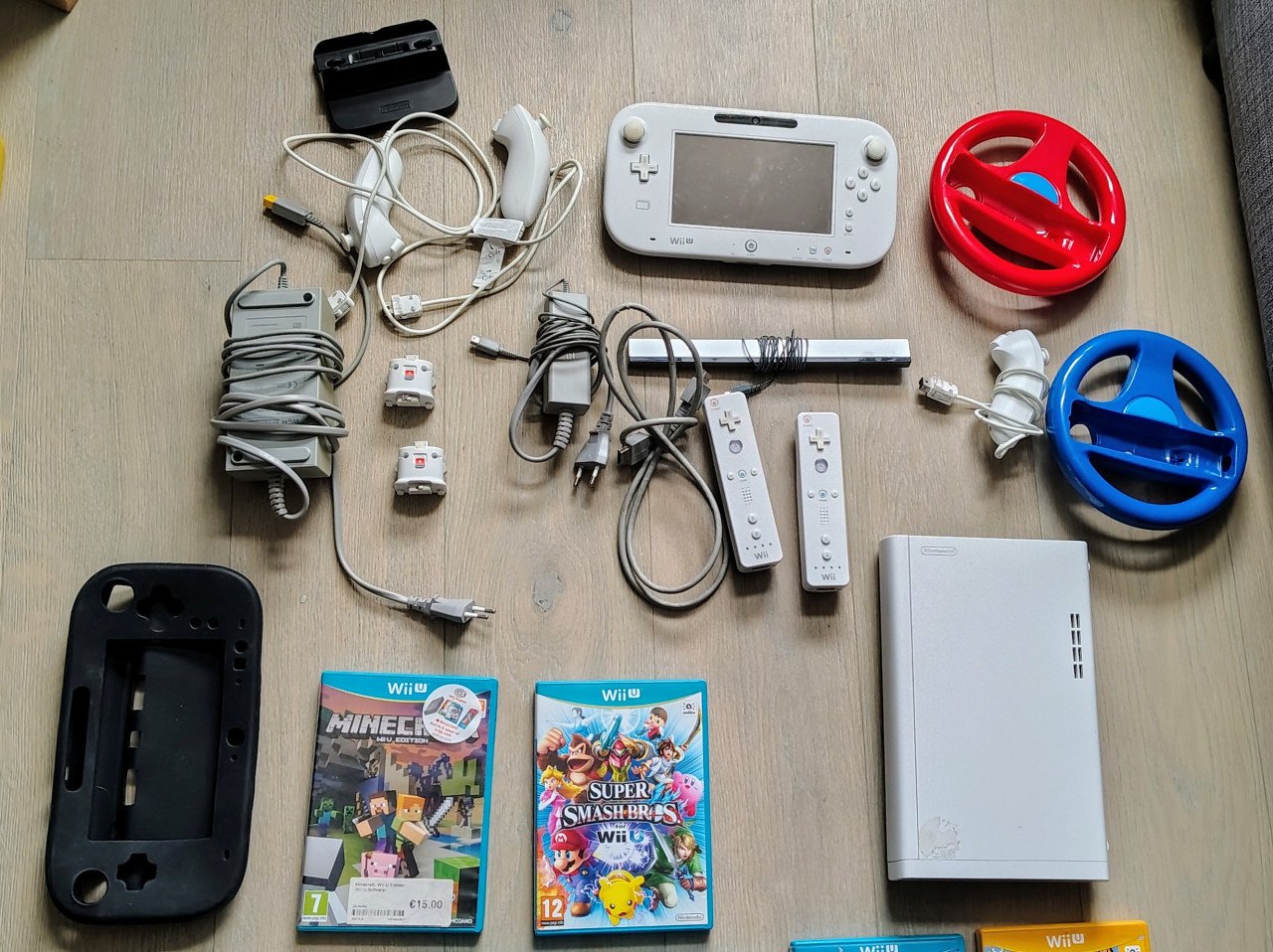 Complete Wii U set + 17 spellen 🙂