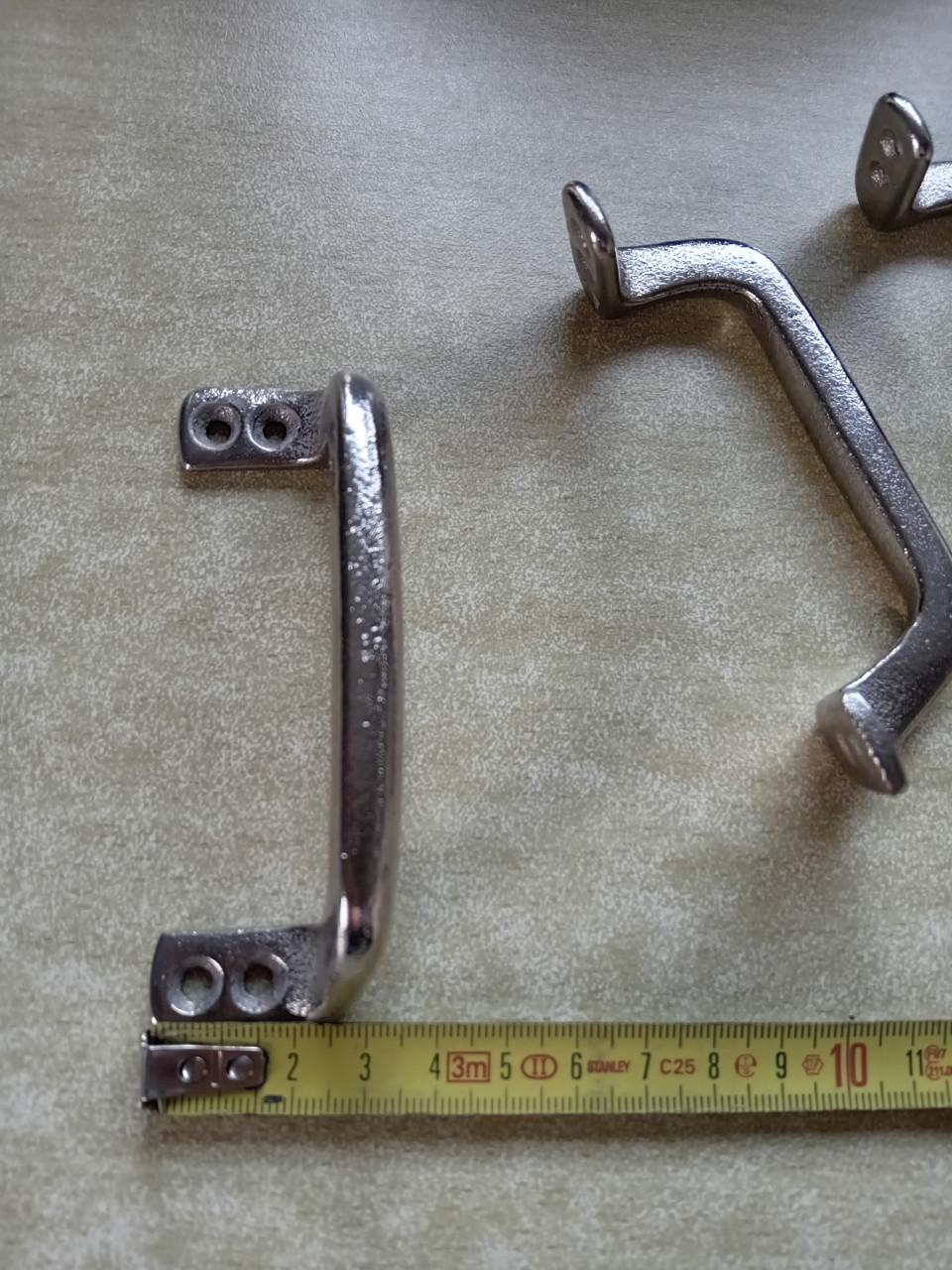 Antieke schuifraam handgrepen 3 stuks