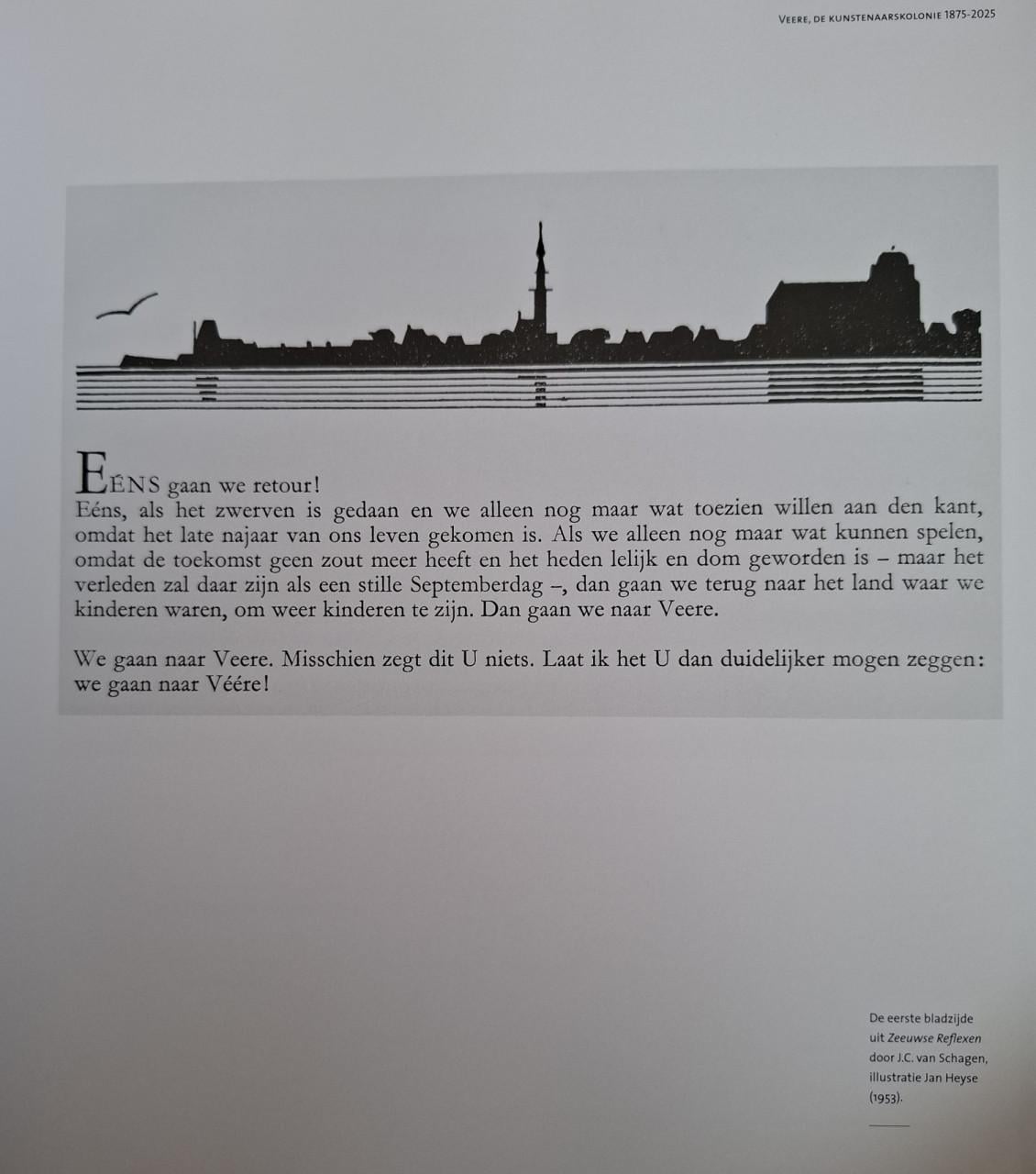 Zeeland - Veere, de kunstenaarskolonie 1875-2025, door Joost Bakker