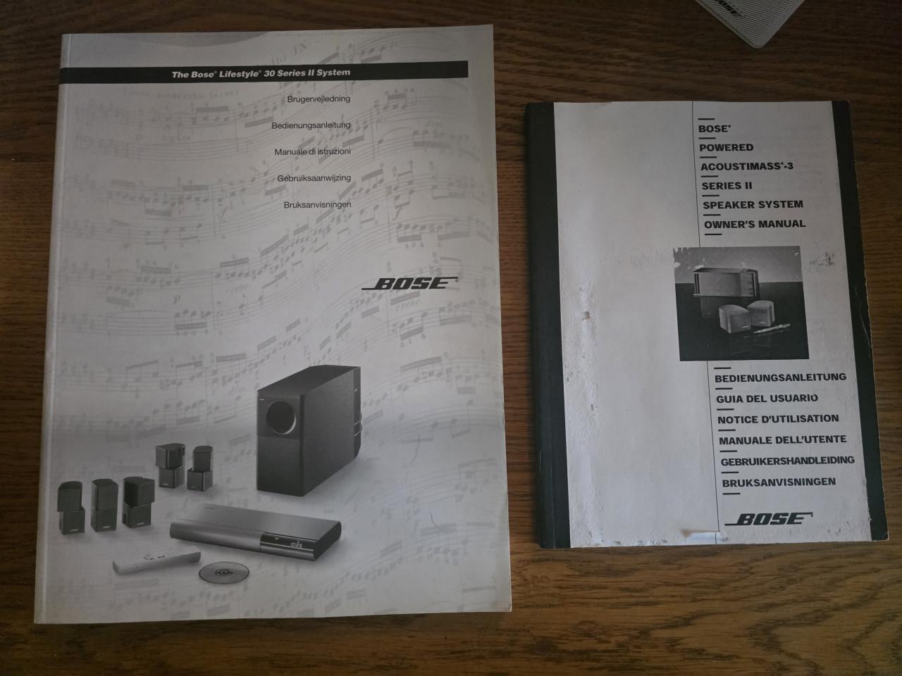 Bose set (voor hobbyist)