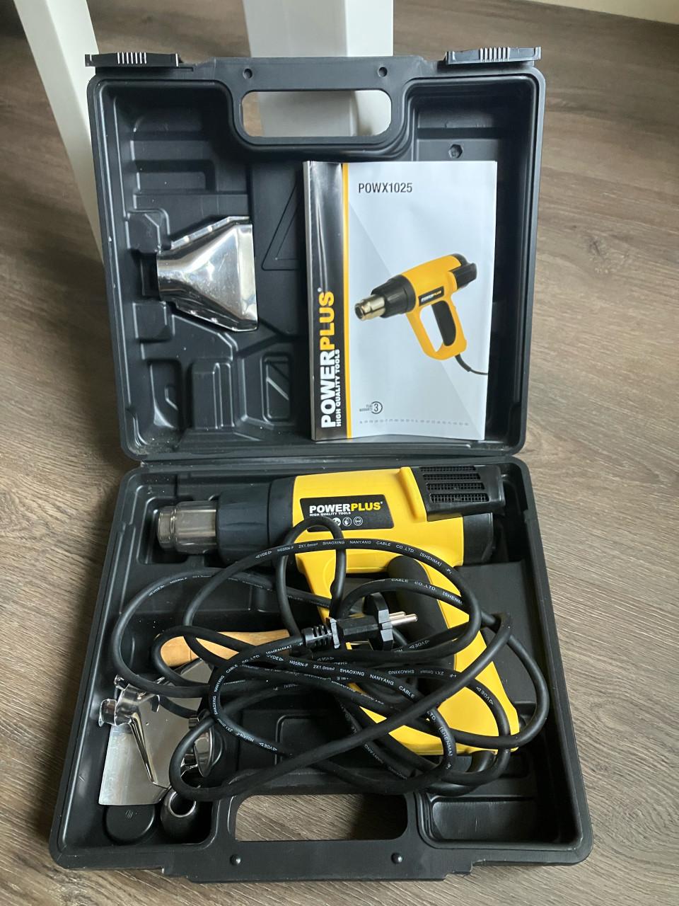 Powerplus heteluchtpistool/verfbrander