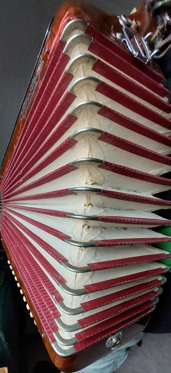 Vintage Silvestrini Mondolfo Accordion (Italy)