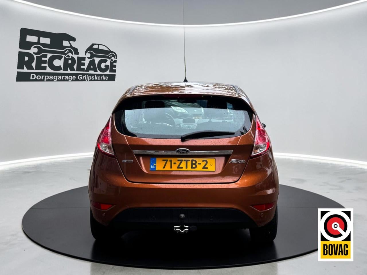 Ford Fiesta Titanium – compact van buiten, groots in comfort.