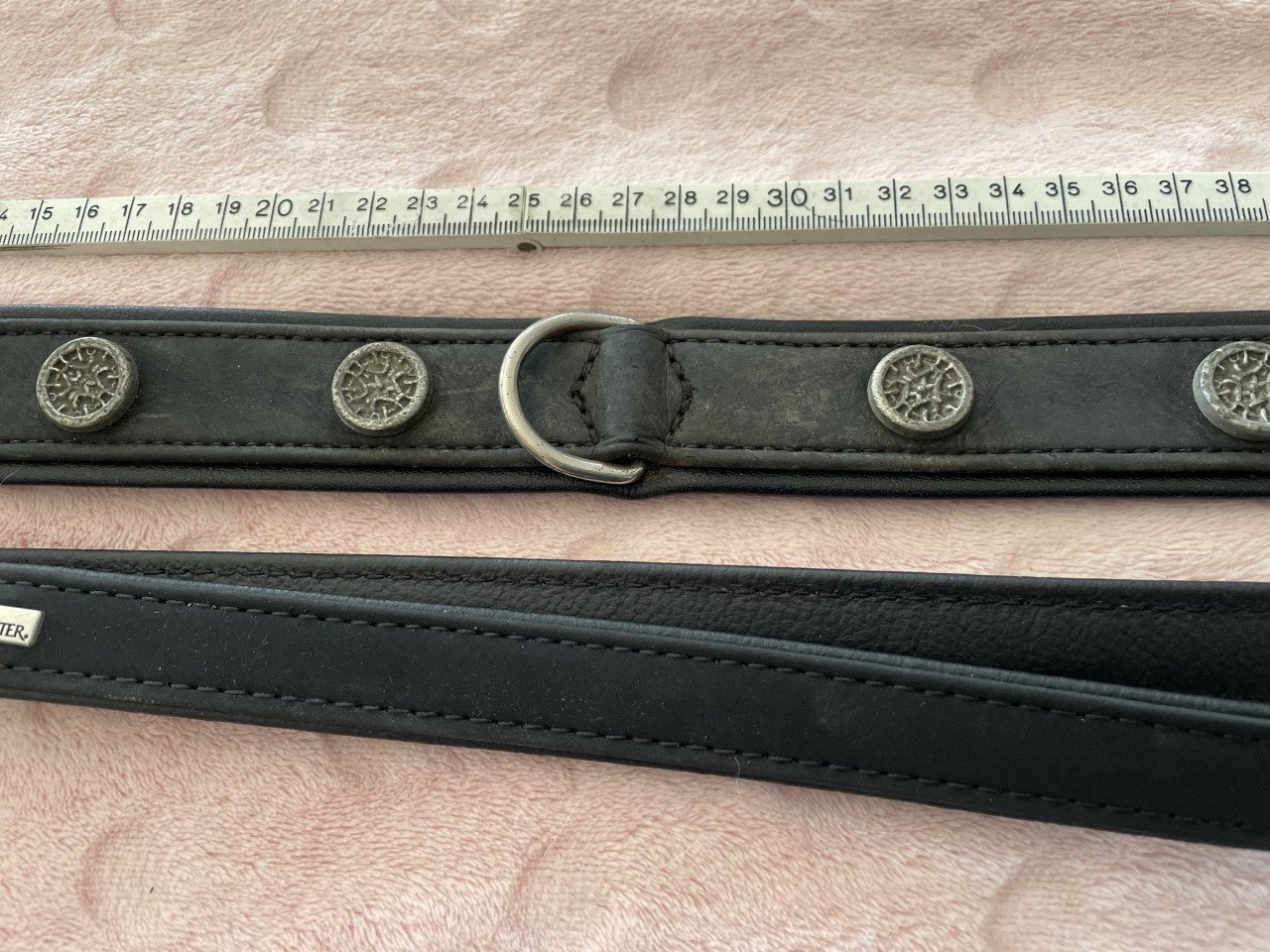 Nagenoeg NIEUWE HUNTER Halsband en Verstelbare Lijn IZGS!!