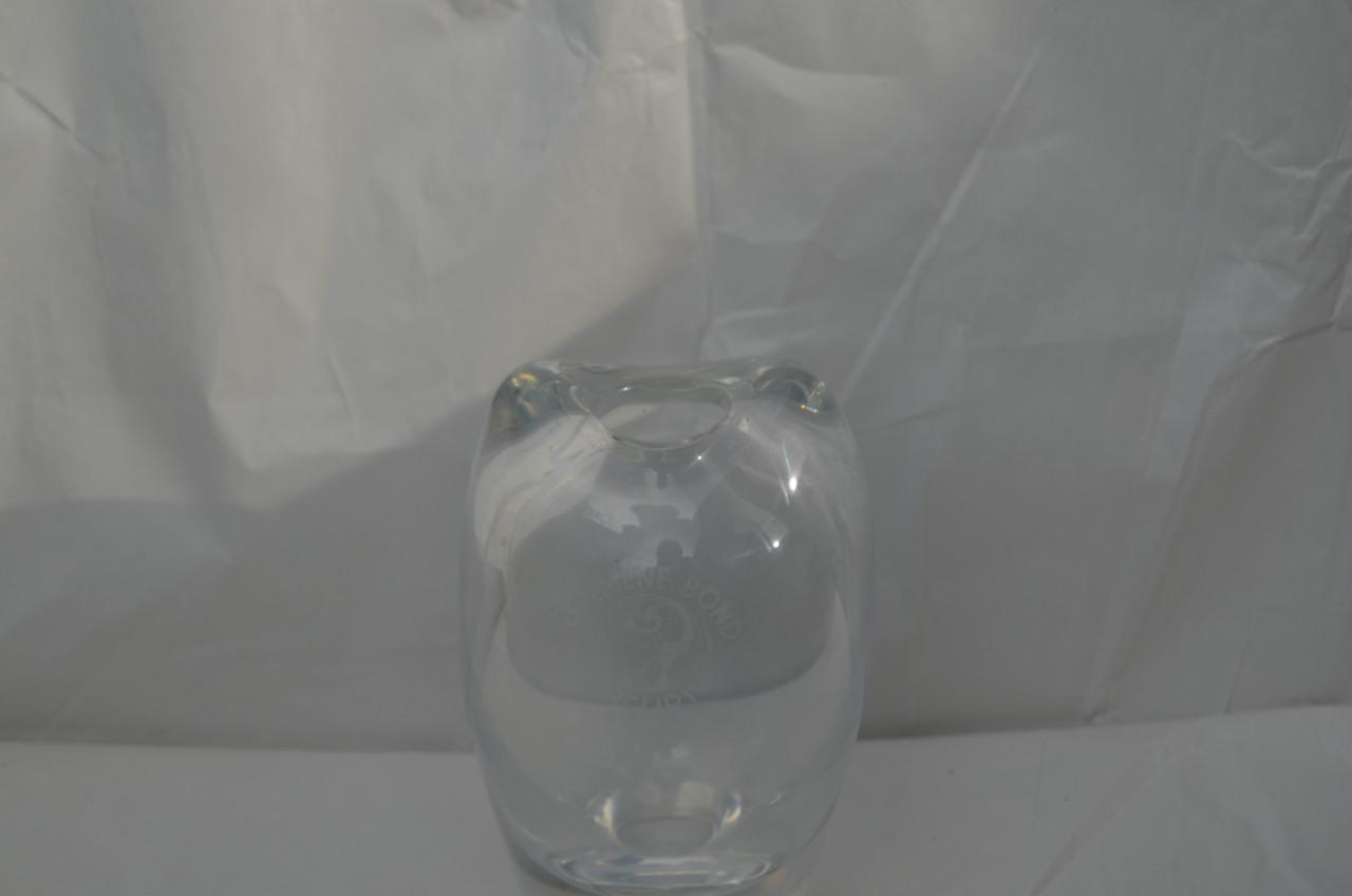 Klein vaasje Leerdam glas Floris Meydam (?)