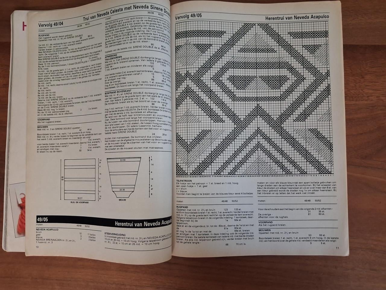 Breiboek vintage Neveda