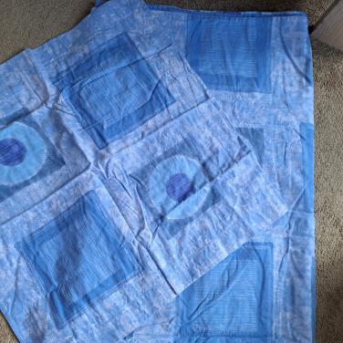 2persoonsdekbedovertrek flanel (Nieuw)