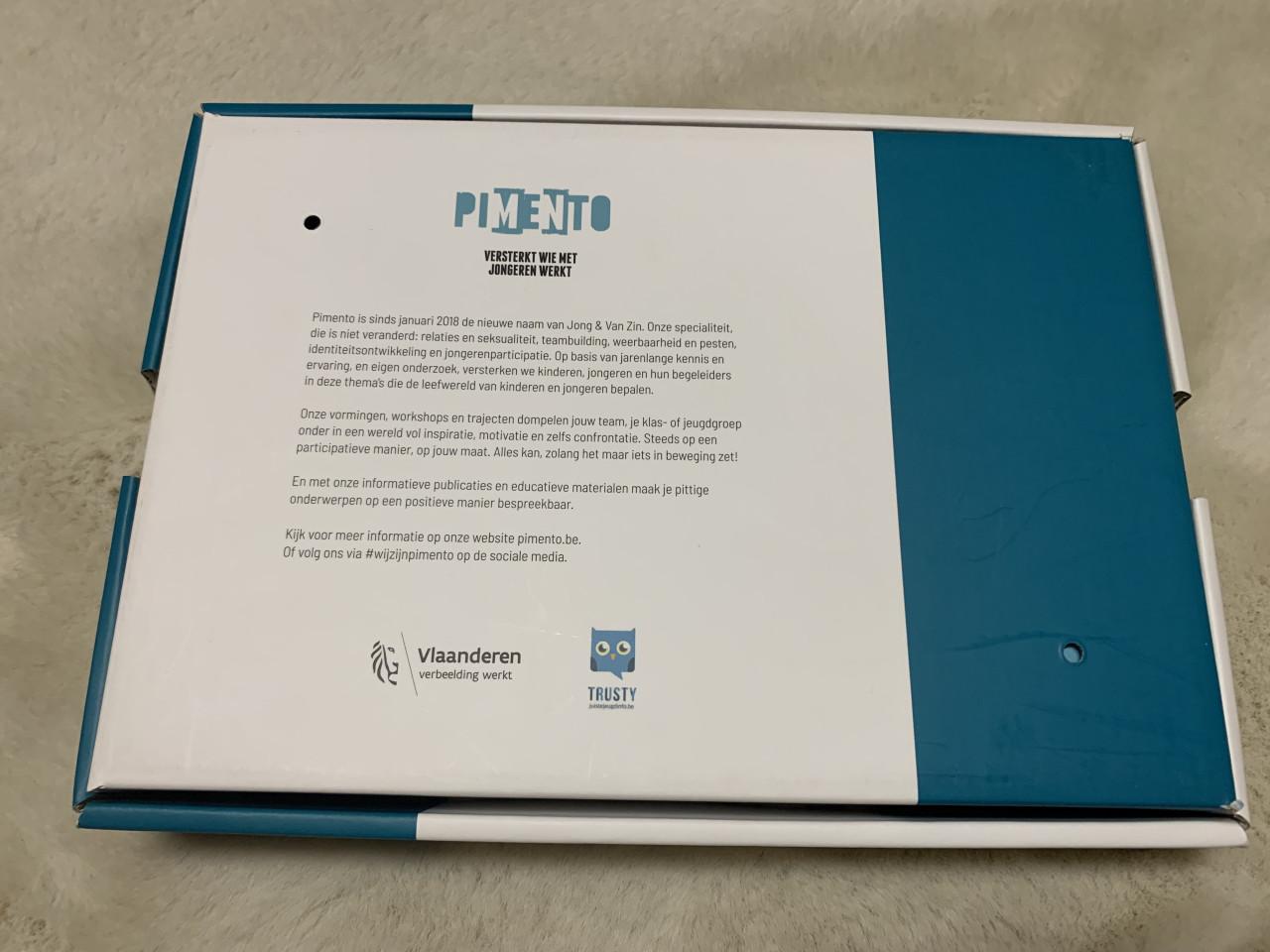 Bloos doos (spel over gevoelens tieners) educatief gebruik/voorlichting