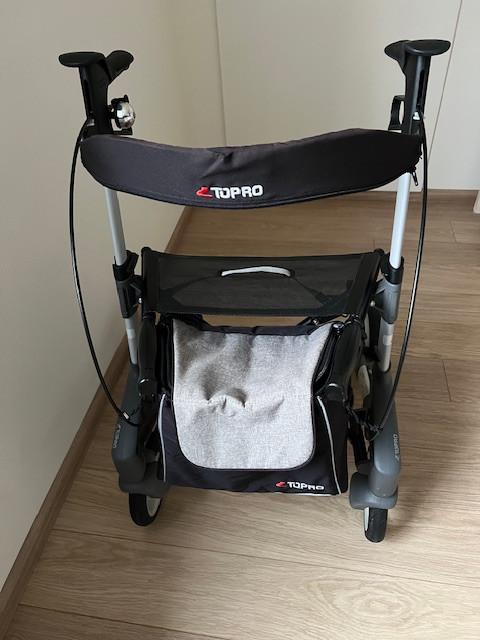 Rollator Topro Troja 5G Maat S met rugsteun & dienblad met antislip matje