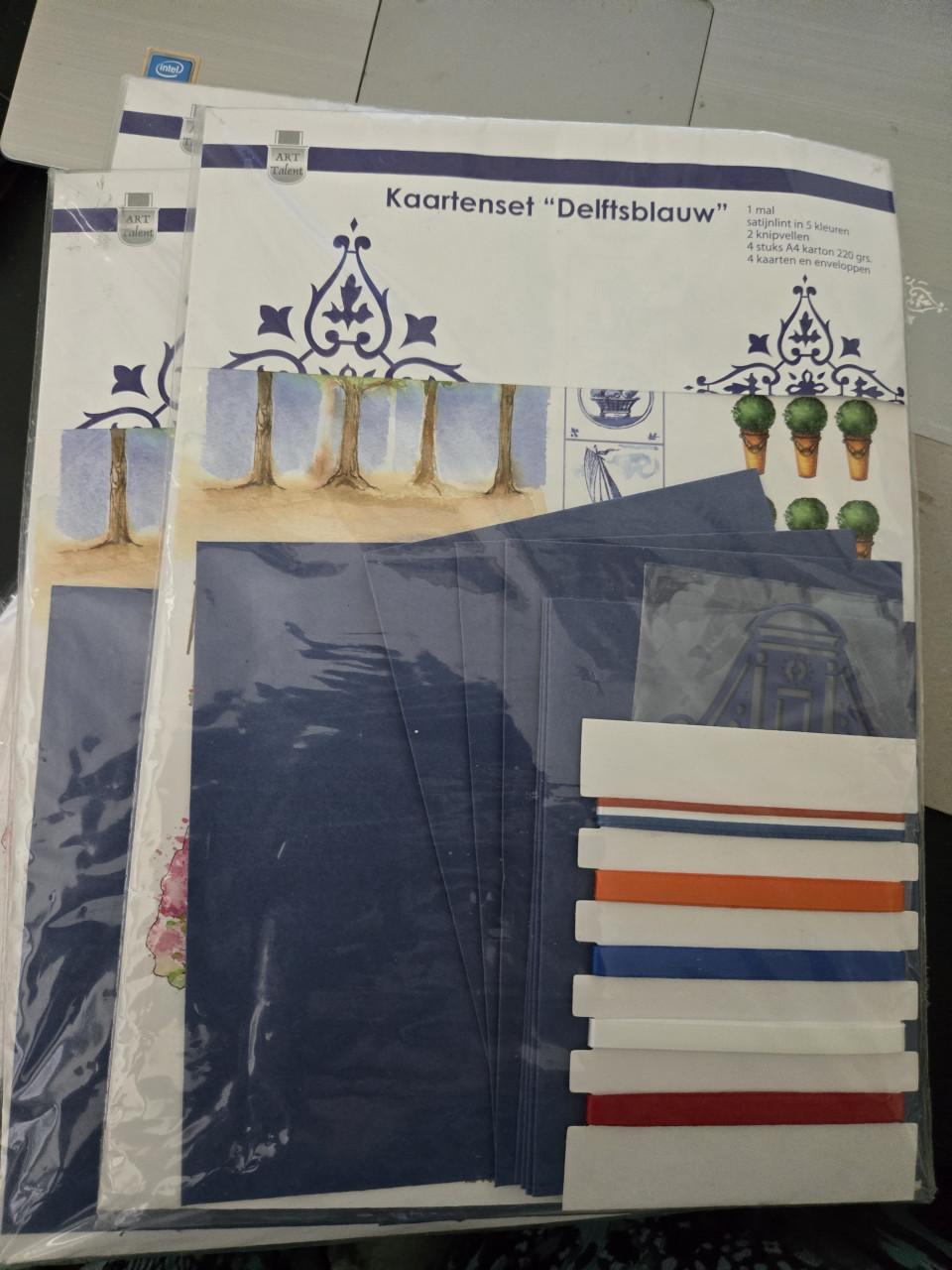 Super pakket ; kaarten maken. Alles nieuw