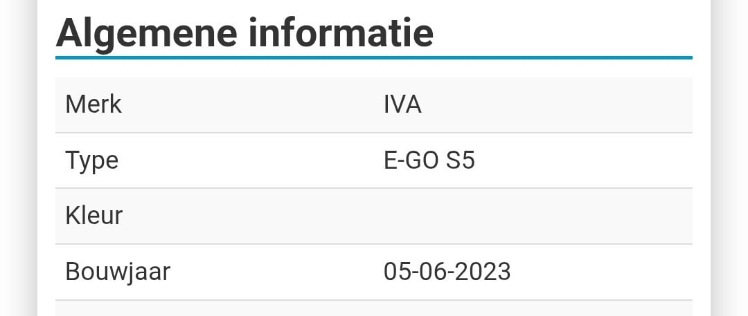 Iva E-Go S5 snor
