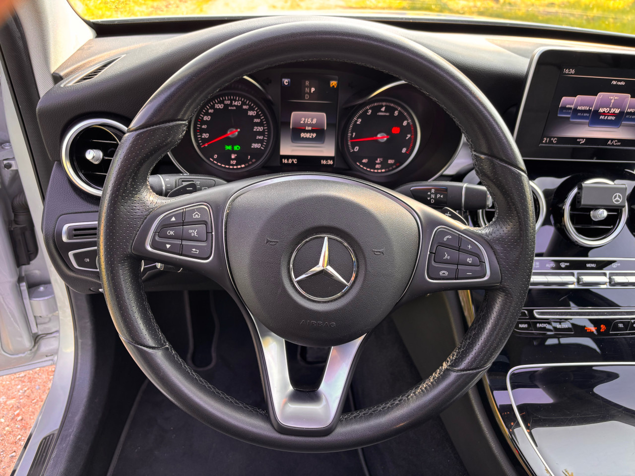 Mercedes-Benz C-Klasse C180 1.6 115KW Aut9 Estate 2017 Grijs