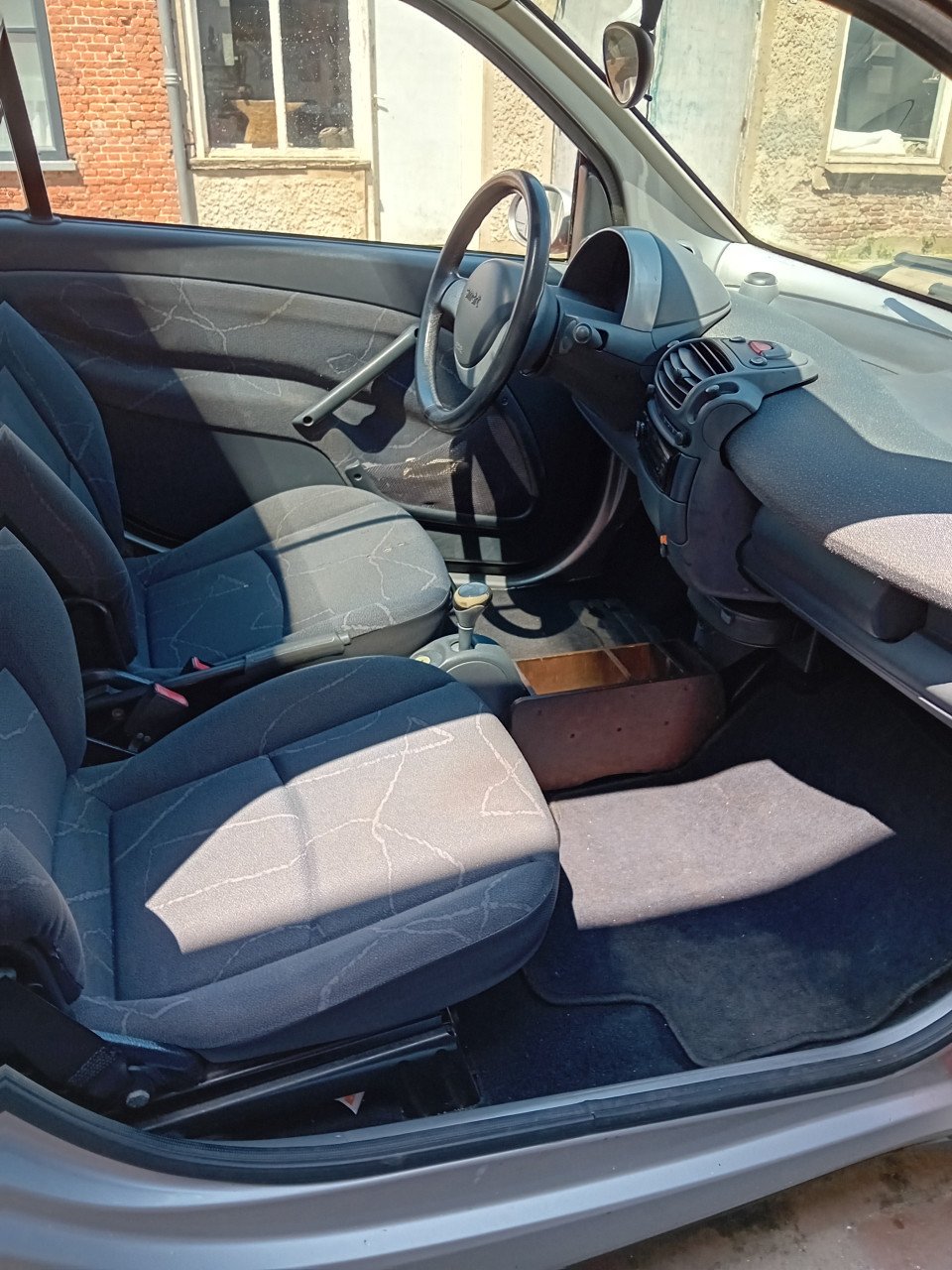 Smart 0.7 City Coupe 2003 rood met panorama dak