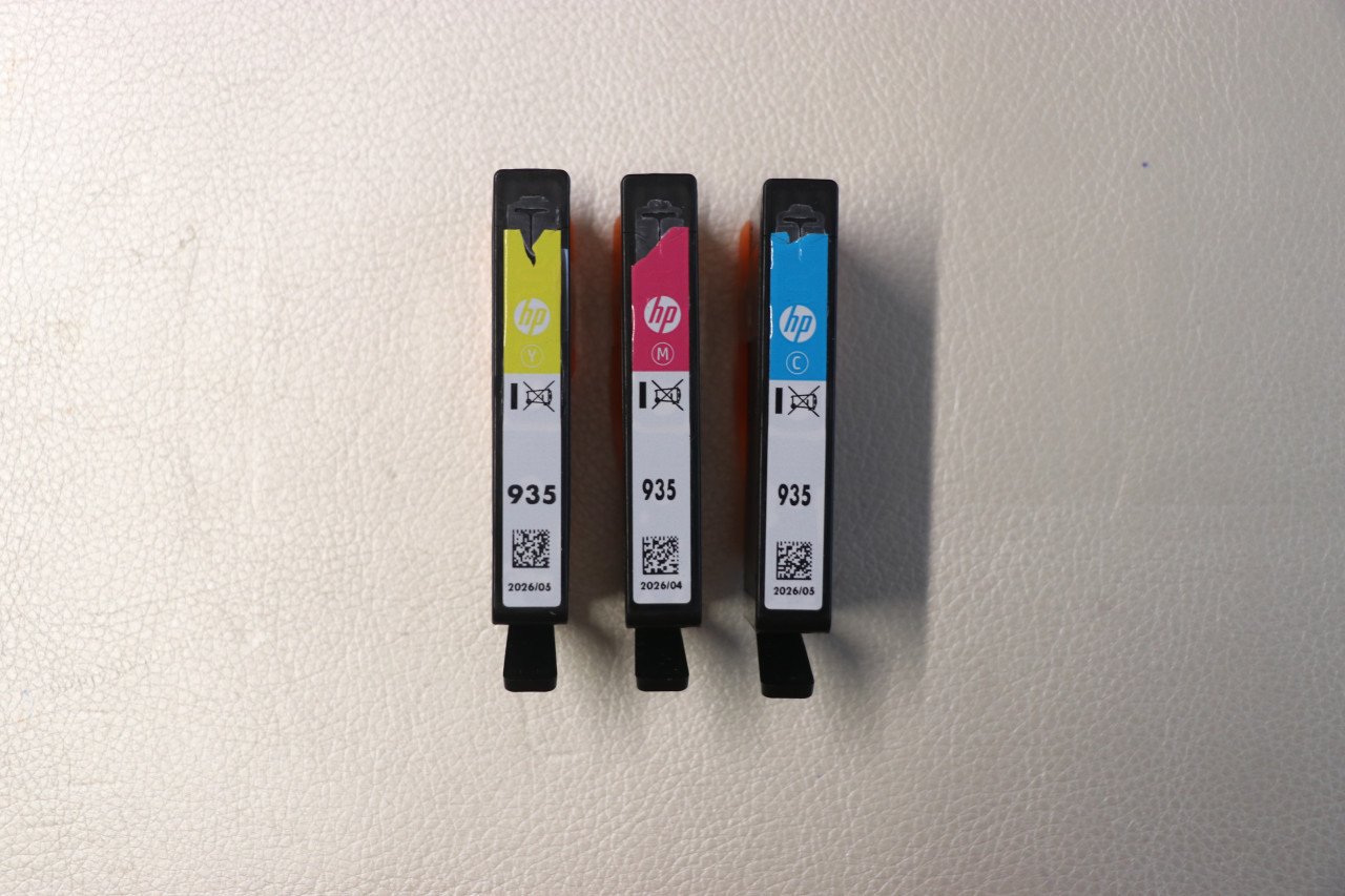 HP Cartridges Verkeerd gekocht. Kan ze niet teruggeven. HP 935 rood geldig