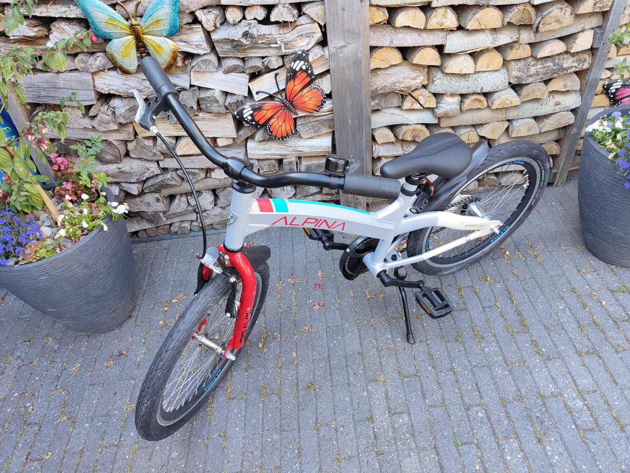 Alpina Brave 20 inch fiets nieuwe Schwalbe banden