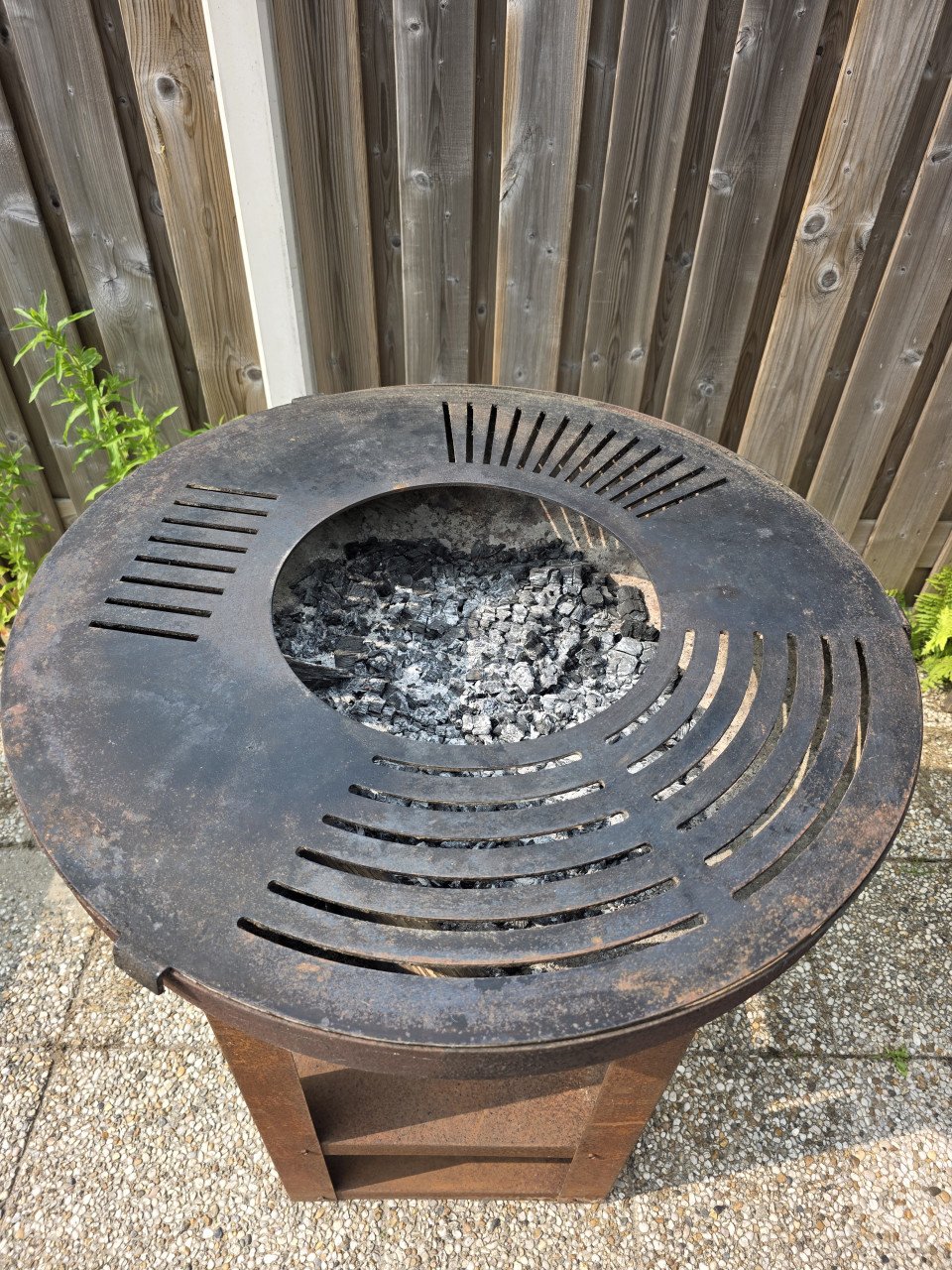 Vuurschaal barbecue plancha grill