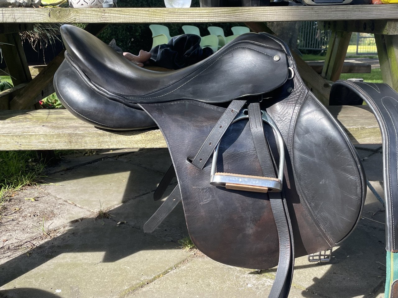 Daaleman zadel 17,5” met gelzitting