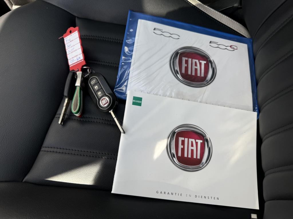 Fiat 500 1.0 hybrid lounge - lederen bekleding -