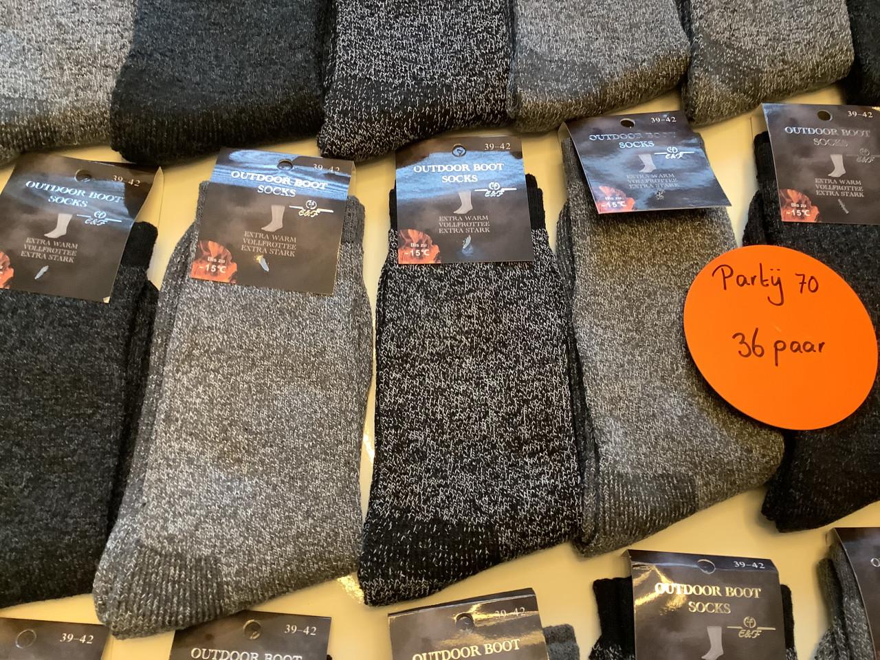 Partij super warme outdoor boot socks. ( partij 70)