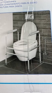 Toilet frame