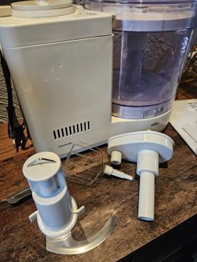 Vintage werkende Braun Foodprocessor - Keukenmachine prima staat