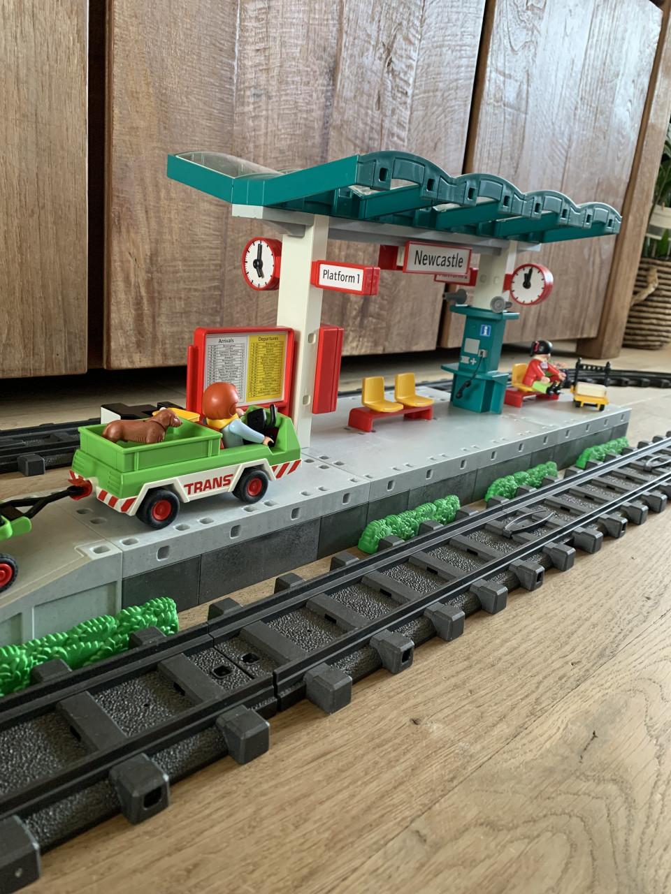 Playmobil trein met véél toebehoren
