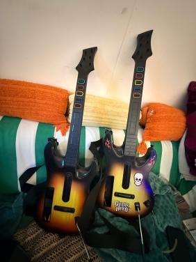 Gitar hero gitaren zonder spel