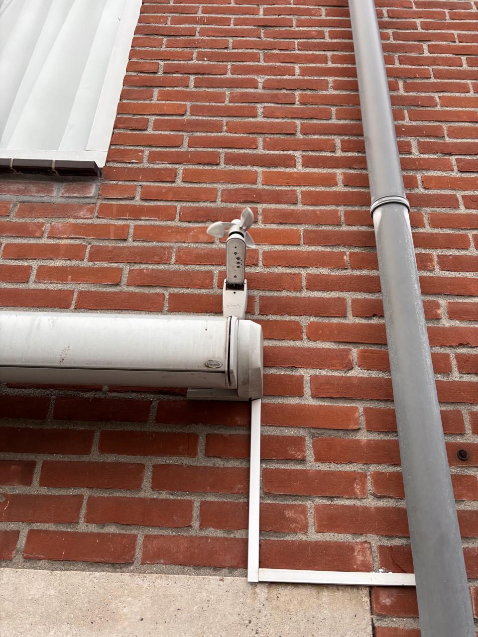 Knikscherm zonnescherm