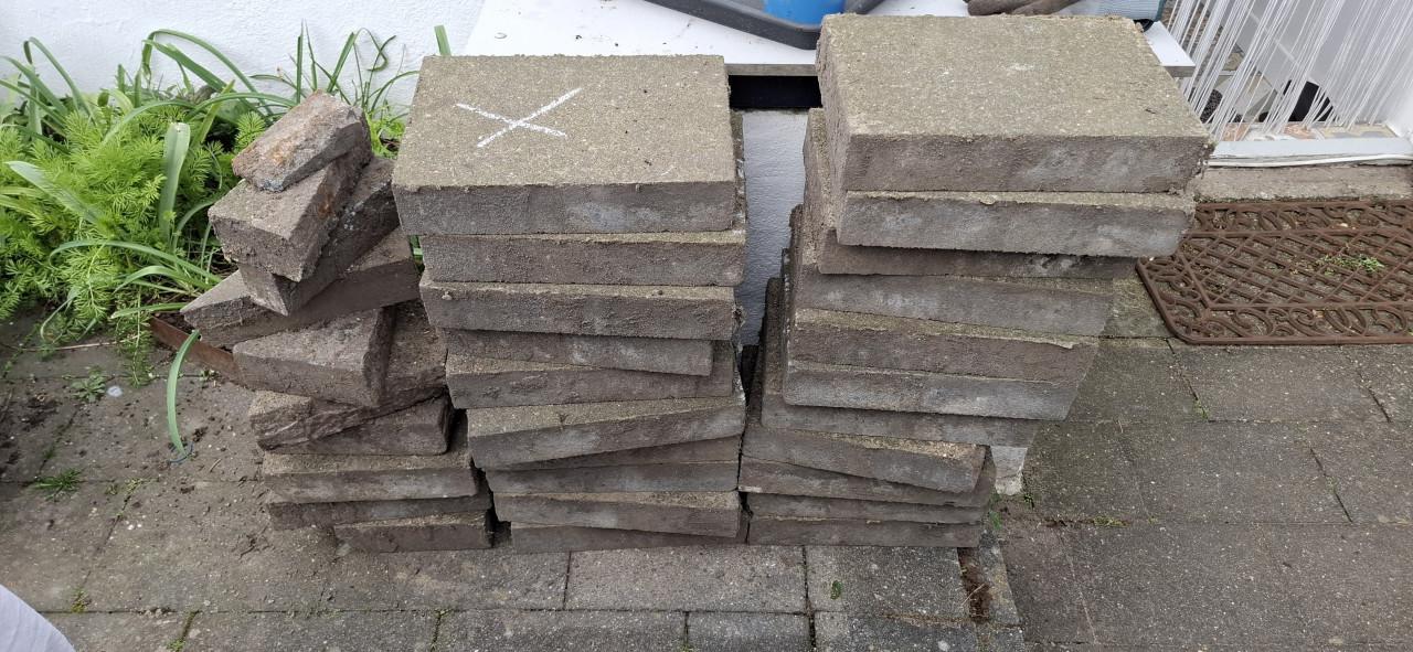 Tuintegels 20 × 30 cm gratis