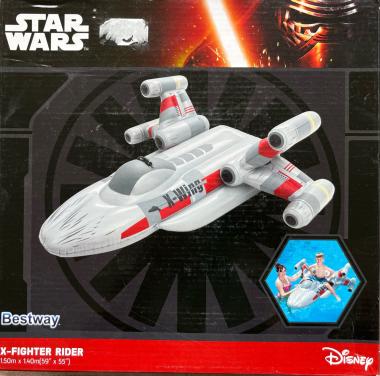 Star Wars X-Fighter Rider opblaasbaar zwembadspeelgoed