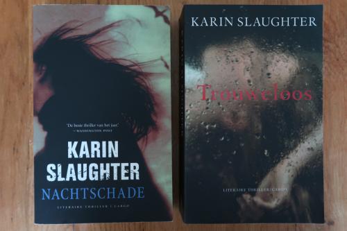 2 Verschillende boeken van Karin Slaughter voor maar €1,00 per stuk